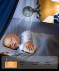 Clip On Stroller Fan USB Rechargeable Mini Personal With 3 Speeds 360 Degree Rotating Removable Flexible Tripod over sleeping baby