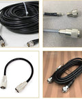 10 Pack UHF PL259 Solder Connectors With Reducer For RG8X RG8 RG59 LMR400 And RG213 Coaxial Cables Teflon 50 Ohm Low Loss RF Adapter