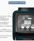 Parameter settings of Automatic Electric Strapping Machine With 4000mha Battery For 1/2 To 5/8 In PP PPT Straps