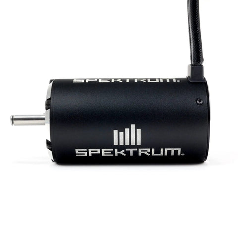 Side view of Firma Brushless Motor 1250Kv For RC Cars And Planes With 6.5mm Bullet Connectors And 8mm Shaft High Torque Power System