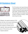 310 Piece Stainless Steel 304 Phillips Pan Head Bolts Screws Nuts Kit With M2x4mm M2x6mm M2x8mm M2x10mm M2x12mm M2x16mm M2x20mm For DIY Projects Cars Motorcycles Machinery Home Improvements with storage box displayed