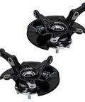 Front Wheel Hub Bearing And Steering Knuckle Assembly Kit For 2006 2011 Honda Civic, Pair Of Front Driver And Passenger Side Knuckles