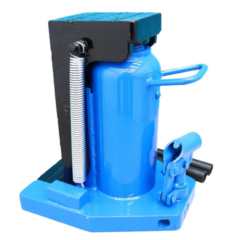 Heavy Duty 30 Ton Hydraulic Toe Jack With Integrated Claw Hook And Thick Spring Ram Cylinder Tank tough build for rail alignment.