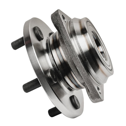 Front Wheel Bearing Hubs Kit For Jeep Cherokee Grand Cherokee Wrangler TJ Wagoneer And Comanche - close-up of hub assembly with bearings