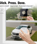 Installation guide for 4MP 2.5K Window Camera With No Monthly Fees, Full Color Night Vision, AI Smart Motion Detection, dual WiFi.