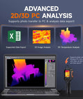 Pro-Grade Dual-Lens Thermal And Visible Imaging Camera With 640x480 Infrared And 2MP Visible Sensor for PC analysis setup