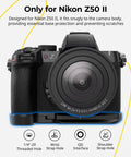 Z50 II Base Plate For Nikon Z50 II Aluminum Alloy Bottom Mount Plate With Arca Swiss Quick Release And Strap Holes