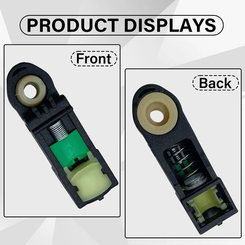 Front and back views of Plug And Play Automatic Gear Shift Transmission Cable Connector For Ford Fusion Mondeo Kuga And Lincoln MZK MKC 2013-2019.