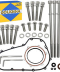 Premium Titanium Alloy Bolt Kit With Durable Primary Gasket And Clutch Primary Cover For Harley Davidson Touring Models detailed view.