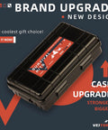 12 In 1 Survival Gear Kit For Outdoorsy Dads And Guys Gift Set branded case with upgraded design
