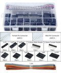 Heavy Duty Insulated Pliers Crimper Tool Kit With 80pcs Connector Housing And Ferrule Terminal Wire Strippers For Tight Spot Jobs In Electrical Wiring Repair And Maintenance Tasks, 200pcs connectors