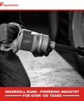 Pro Level One Inch Drive Air Impact Wrench crafted for boss garage tasks in use, featuring durable material and ergonomic grip.