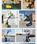 Heavy Duty Vacuum Glass Lifter For Hassle Free Mobile Handling And Precision Installation On Any Job Site Or Factory Floor, shown in various angles with suction cups.