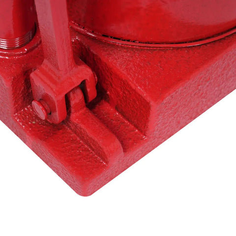 30 Ton Hydraulic Stubby Bottle Jack Badass Heavy Lift Tank With Reinforced Alloy Body And Smooth Quick Raise Ability For Moving Tractors Or Trucks In A Compact Low Profile Shape