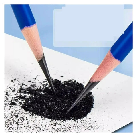 Sketching Pencils Set With Graphite Leads In 2B 8B 14B White Barrels For Art Pro Grade Line Drawing Shading And Tone Processing