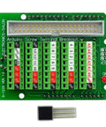 Arduino Screw Terminal Block Breakout Module for Uno R3 soldered 3.5mm pitch 40 pin IDC header