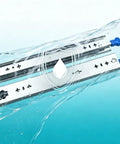 Full Extension Ball Bearing Drawer Runners With Soft Close Cabinet Slides submerged in water emphasizing durability and smooth pull.