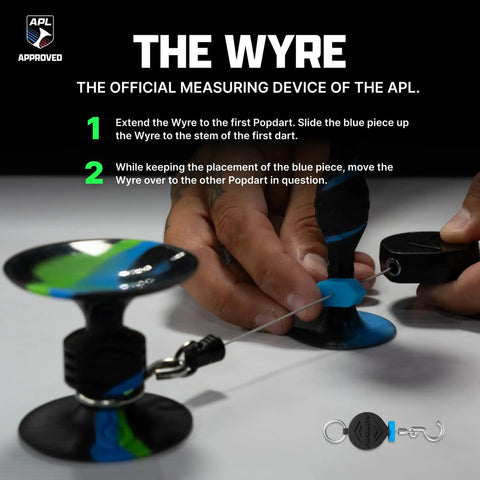Hands using the Wyre on Elite Full Pack Darts Set With Larger And Heavier Build For Maximum Precision And Control Dominate Every Match