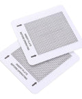2 Pack Ceramic Ozone Plates For 4.5 Inch By 4.5 Inch Air Purifiers Replacement Parts, white ceramic plates with insert instructions