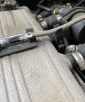 Beefy Inline ANL Fuse Holder Kit, 2 Pack 0/2/4 Gauge AWG With 250A Fuses, Includes Hex Key Wrench, Secure Inline Amp Block For Car Audio Power Wiring, Heavy Duty Protection, Quick Install, DIY Friendly. clear fuse holder on braided engine wire