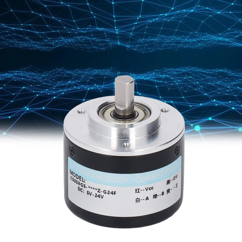 50mm Incremental Rotary Encoder For Intelligent Control, DC 5 To 24V Wide Voltage, 2 Phase 2000 P R, rugged industrial encoder