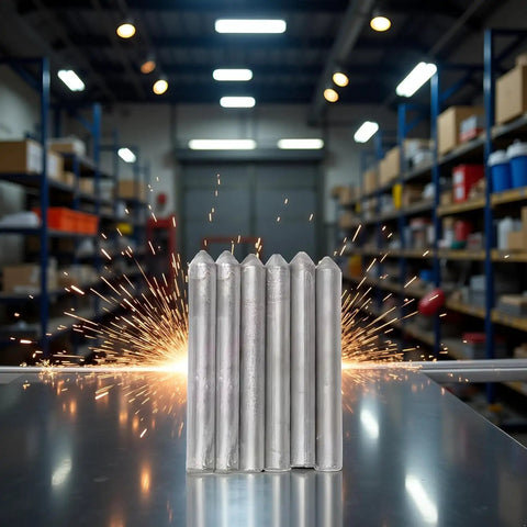 Low Temperature Universal Aluminum Welding Rods Pack Of 6 For Easy Melt Arc Welding Beginner Friendly Metal Weld Rods For DIY Projects