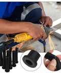 20 Pack Large Rubber Cord Management Sleeve Auto Wire Protectors Cable Organizer For Cars And TVs, black rubber sleeves for wiring protection.