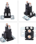 Keep Your Rig Fed With This Heavy Duty 80 Amp 12 Volt Battery Isolator Relay, four angle views of solid relay switch.