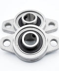 Killer 12mm Zinc Alloy Pillow Block Bearings Housing Self Aligning Design Low Noise Wear Resistant Chrome Steel Inserts Small Industrial Size For Machinery 10 Pack Reliable Performance Tough Build Quality Top Value Deal Guaranteed, two bearings