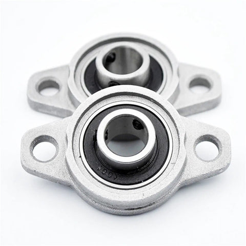 Killer 12mm Zinc Alloy Pillow Block Bearings Housing Self Aligning Design Low Noise Wear Resistant Chrome Steel Inserts Small Industrial Size For Machinery 10 Pack Reliable Performance Tough Build Quality Top Value Deal Guaranteed, two bearings