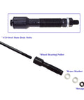 Alltooetools motorcycle wheel bearing removal and installation kit with main bolt, wheel puller, brass washers, hex nut