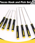 8 Piece Pick And Hook Tool Set For Auto Mechanics Built For Tough Jobs Precision Automotive Picks For Car Oil Seals