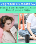 Person using 64GB Bluetooth MP3 Player With Built In HD Speaker, FM Radio, Voice Recorder, HiFi Sound, E Book Reader