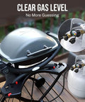 Propane Tank Gauge Level Indicator For 5 To 40 Pound Tanks With 100 Percent Brass Beefed Up Construction And Leak Proof Connection