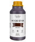 Knockout Water Based Walnut Wood Stain Featuring Smooth As Butter Application And No Fuss Multi Surface Coverage For Furniture And Home Makeover Projects In Quick Dry 16 Ounce Bottles in a bottle design.