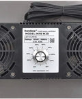 220 CFM Stainless Steel Crawl Space Vent Fan Kit With Dual Fans, dehumidistat and thermostat, corded foundation vent