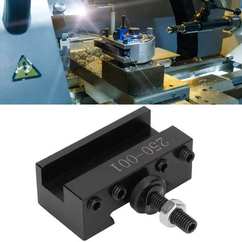 Universal Wedge Type Boring Bar Holder For CNC Machining High Speed Steel Tool Post Fixture Quenched Components For Precision Machining Heavy Duty Pro Grade Durable Construction Stable Alignment Easy Setup And Reliable Performance, 25-001, CNC lathe use