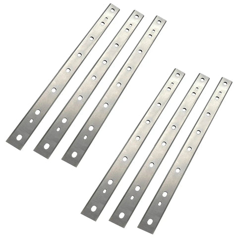 Two Sets Of Six 12.5 Inch Replacement Planer Blades For DeWalt DW734 Planer DW7342 2 Pack Double Edged High Speed Steel Reversible