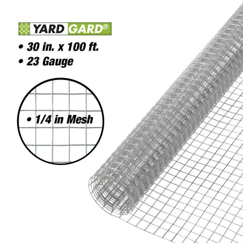Heavy Duty 1/4 Inch Mesh Welded Wire Fence Hardware Cloth Made From Galvanized Steel for Garden