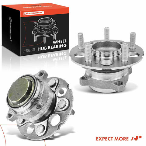 Two Pack Rear Wheel Bearing And Hub Assembly Five Lug For Acura RDX 2013 To 2018 And Honda CR-V 2012 To 2016 FWD Only Beefy Replacement