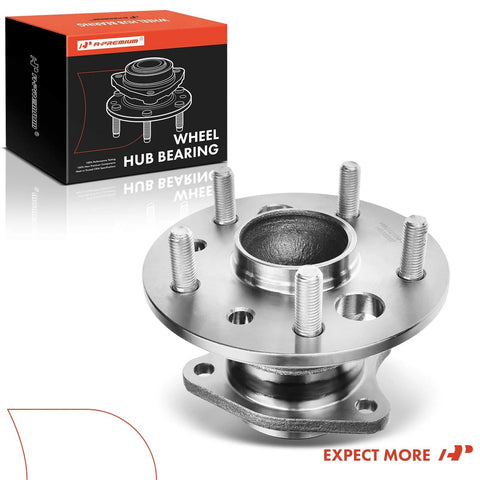 Rear Right Wheel Bearing And Hub Assembly With ABS And 5 Lug For Toyota Camry 2002 To 2011 Highlander 2001 To 2003 Avalon 2005 To 2012 Solara And Lexus ES Models ES300 ES330 ES350 Replacement Drop In Ready