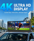 Smooth Rolling P2.5 Double Sided Taxi Roof Led Display With Dope Bright 4K Video Clarity And Sweet Contrast That Keeps Commuters Staring At Your Ads Right Now, mounted on taxi with vibrant sports visuals.