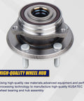 Front Wheel Bearing And Hub Assembly 513324 For Dodge Durango 2011 To 2020 And Jeep Grand Cherokee 2011 To 2019 With 5 Lug And ABS Ready