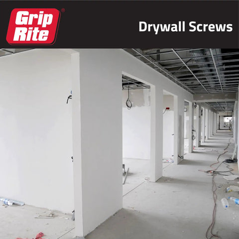 Heavy Duty Six By Two Inch Phillips Bugle Head Drywall Screws Featuring Fine Threads And Protective Phosphate Coating For Light Gauge Steel Studs Ships In A Convenient One Pound Box Making Installations A Breeze Without Any Hassle in a construction site.