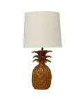 Coastal Pineapple Table Lamp With Linen Shade And Distressed Finish For Living Room Bedroom Nursery Or Office Brings Dope Beach Vibe And Warm Light