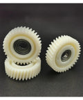 Oblique Planetary Gear Set 35 Tooth Helical Gears With 6900Z Bearings for E Bike Wheel Hubs, nylon material, close-up view