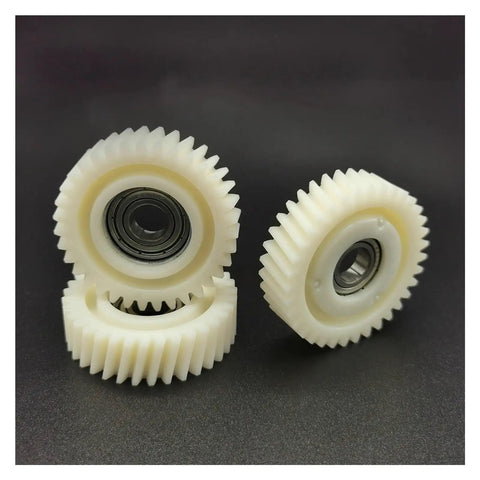 Oblique Planetary Gear Set 35 Tooth Helical Gears With 6900Z Bearings for E Bike Wheel Hubs, nylon material, close-up view