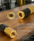 Five In One Universal Quick Connect Air Coupler For Industrial Air Compressors One Quarter Inch NPT Fittings with specifications
