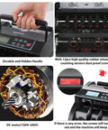 Cash Counter Machine For US Dollars Only With UV MG MT IR DD Detection Add And Batch Modes Value Counting LCD Display Alarm