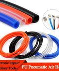 Top Shelf Heavy Duty Polyurethane Air Hose And Pneumatic Tube Two To Sixteen Millimeter Clear Compressor Pipe Fuel Line colorful  hoses and connectors.